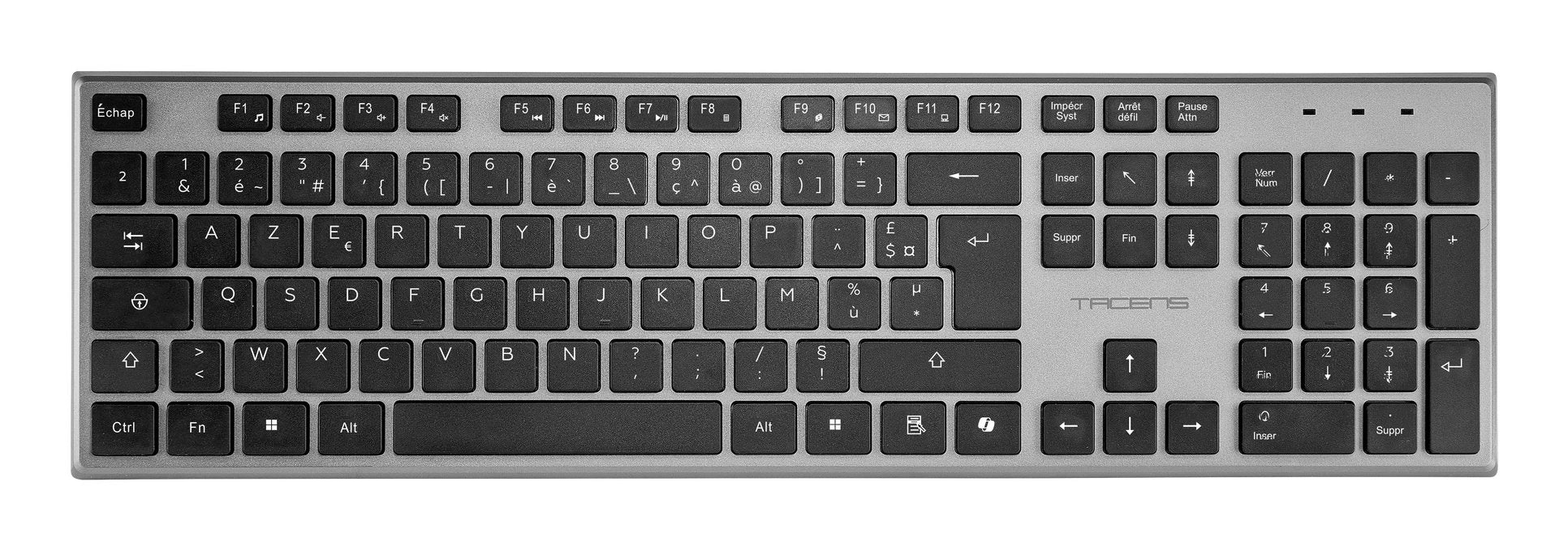 EAN 8435693112112 - Tacens 6ZENITHFR teclado Ratón incluido Hogar / Oficina RF inalámbrico AZERTY Francés Gris imagen 6