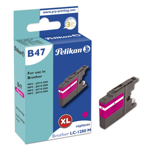EAN 4018474707864 - Pelikan B47 Magenta cartucho de tinta 1 pieza(s) Compatible Rendimiento estándar imagen 1