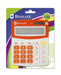 EAN 8430173241115 - Bismark 324111 calculadora Bolsillo Calculadora básica Naranja, Blanco imagen 1