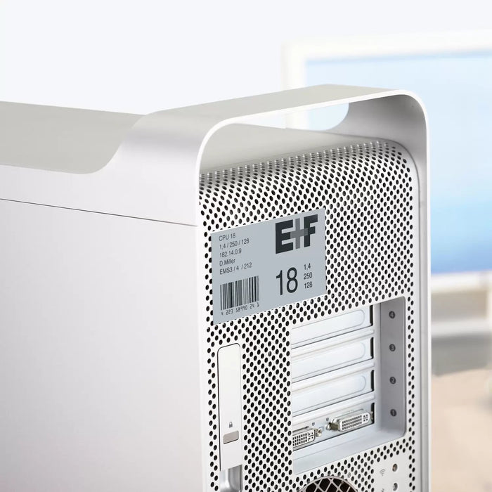 EAN 4008705045926 - HERMA 4592 etiqueta autoadhesiva Rectángulo redondeado Plata 270 pieza(s) imagen 4