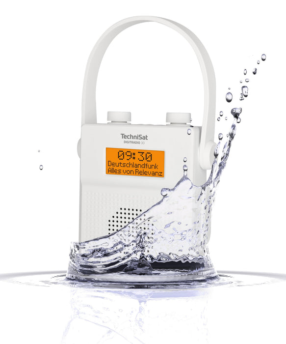 EAN 4019588109551 - TechniSat DIGITRADIO 30 - V2 Portátil Analógico y digital Blanco imagen 3