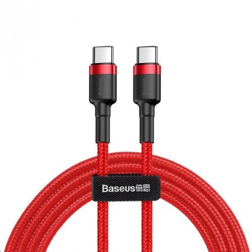 EAN 6953156285224 - Baseus Cafule cable USB 2 m USB C Negro, Rojo imagen 1