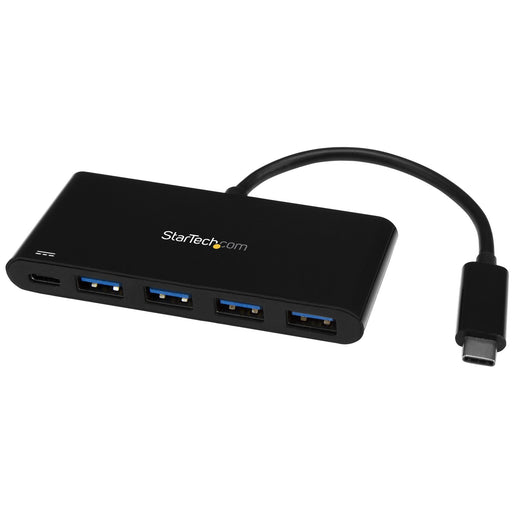 EAN 65030867702 - StarTech.com HB30C4AFPD hub de interfaz USB 3.2 Gen 1 (3.1 Gen 1) Type-C 5000 Mbit/s Negro imagen 1