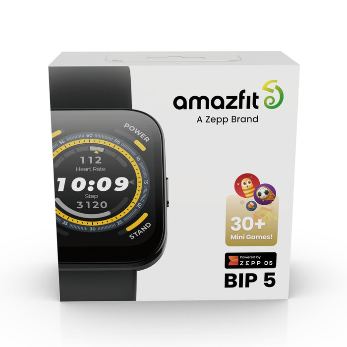 EAN 6972596106814 - Amazfit Bip 5 4,85 cm (1.91") LCD 38 mm Digital 320 x 380 Pixeles Pantalla táctil Negro GPS (satélite) imagen 10