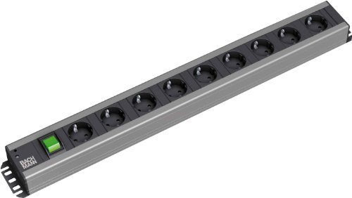 EAN 4016514017270 - Bachmann 300.004 base múltiple 2 m 9 salidas AC Negro, Gris imagen 1