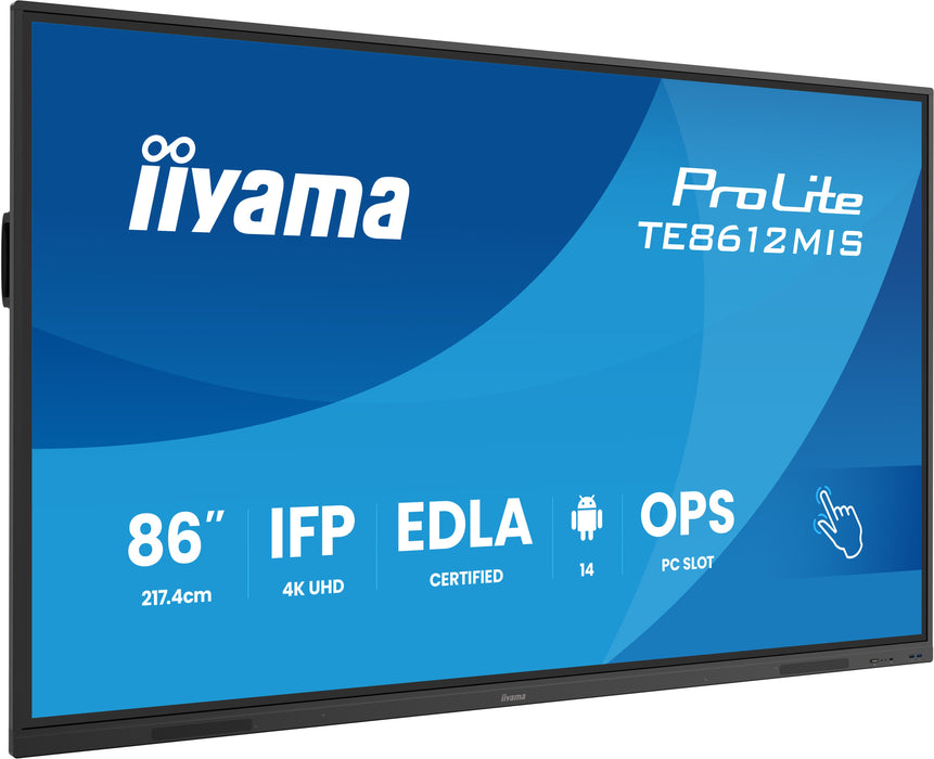 EAN 4948570125500 - iiyama TE8612MIS-B4AG pantalla de señalización Pantalla plana para señalización digital 165,1 cm (65") LC imagen 2