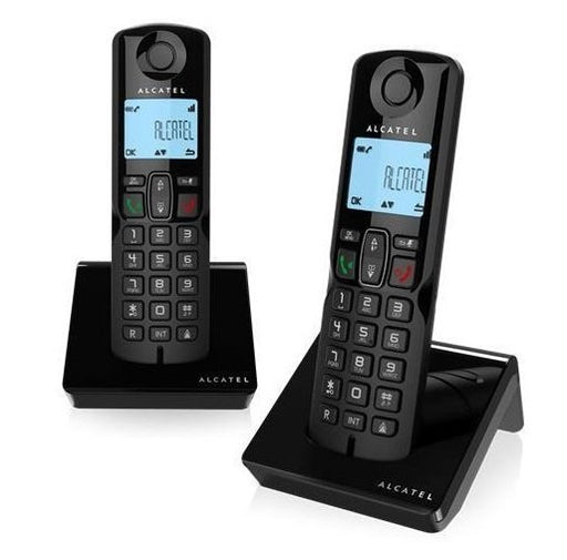 EAN 3700601415575 - Alcatel S250 Duo Teléfono DECT Identificador de llamadas Negro imagen 1