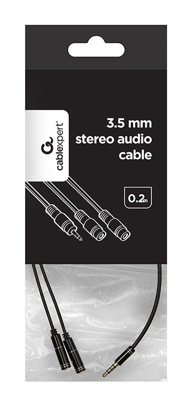 EAN 8716309100519 - Gembird !Adapter audio microphon 3.5mm mini Jack/4PIN/0. cable de audio 0,2 m 2 x 3.5mm 3,5mm Negro imagen 2