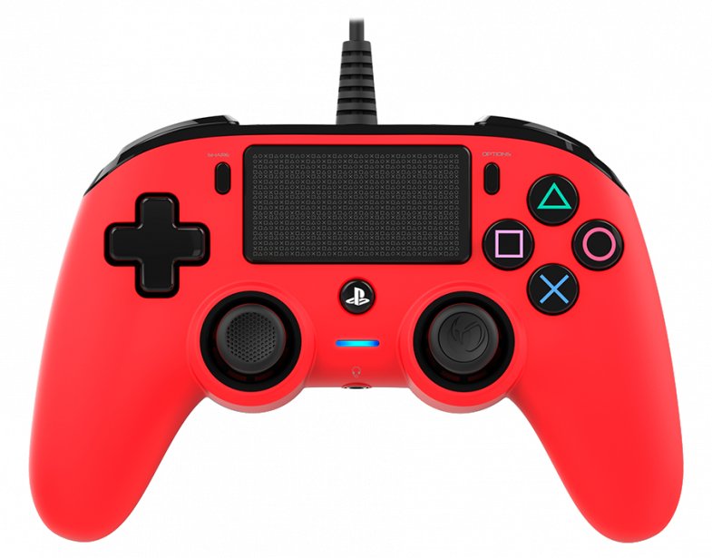 EAN 3499550360714 - NACON PS4OFCPADRED mando y volante Rojo USB Gamepad Analógico/Digital PC, PlayStation 4 imagen 1