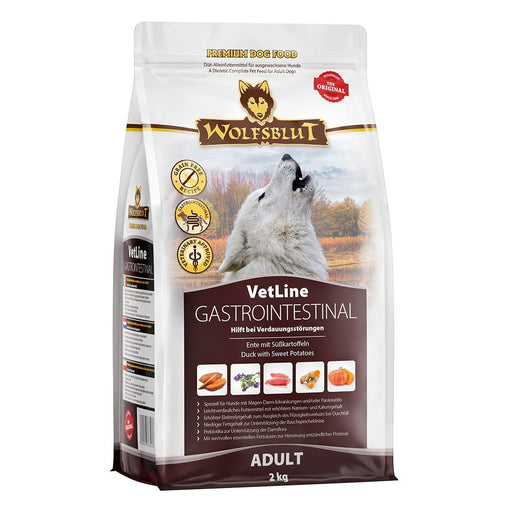 EAN 4260603786541 - Wolfsblut VetLine Gastrointestinal 2 kg Adulto Pato, Batata imagen 1