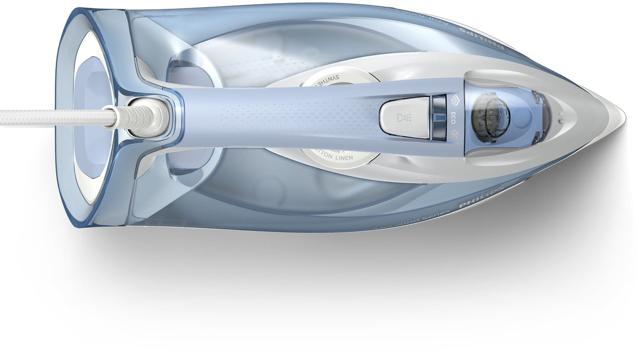 EAN 8720389015892 - Philips 7000 series DST7011/20 plancha Plancha a vapor Suela SteamGlide Plus 2600 W Azul, Gris imagen 2