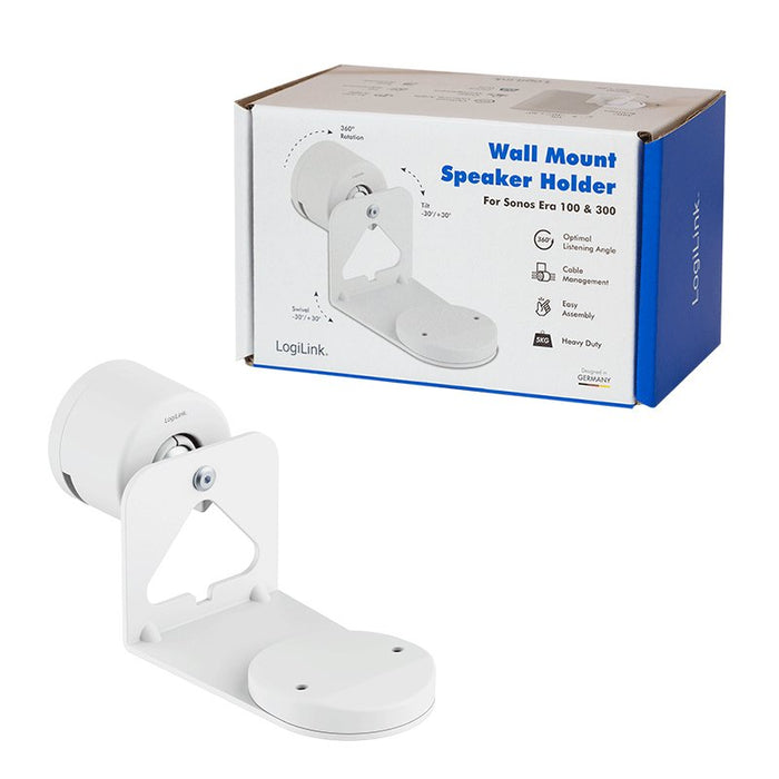 EAN 4052792076226 - LogiLink BP0207W soporte de altavoz Pared Plástico, Acero Blanco imagen 6