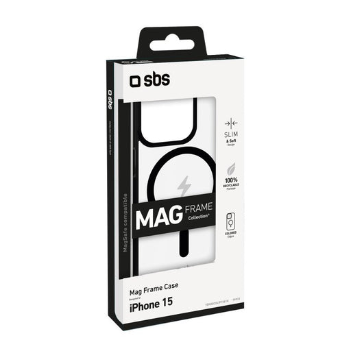 EAN 8018417479922 - SBS TEMAGCOLIP1561K funda para teléfono móvil 15,5 cm (6.1") Negro imagen 2