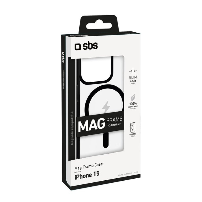 EAN 8018417479922 - SBS TEMAGCOLIP1561K funda para teléfono móvil 15,5 cm (6.1") Negro imagen 2