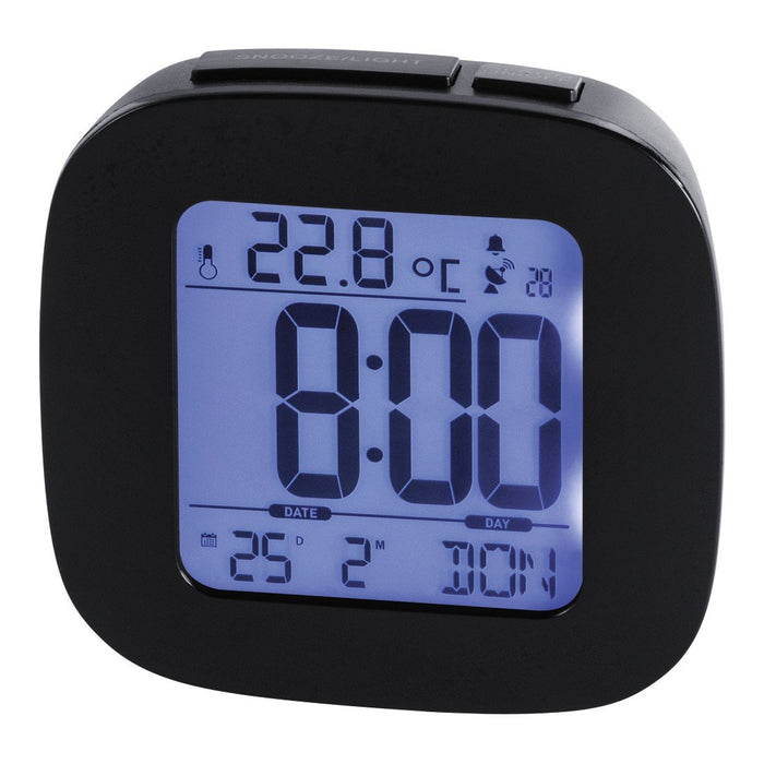 EAN 4047443416452 - Hama RC 45 Reloj despertador digital Negro imagen 3