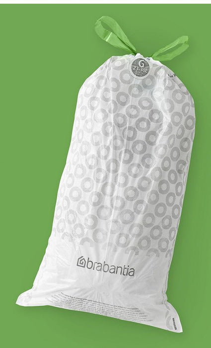 EAN 8710755375668 - Brabantia 8710755375668 bolsa para basura 30 L Gris, Blanco 40 pieza(s) imagen 3