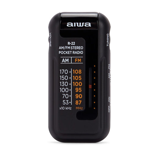 EAN 8435256896930 - Aiwa R-22BK radio Personal Analógica Negro imagen 1