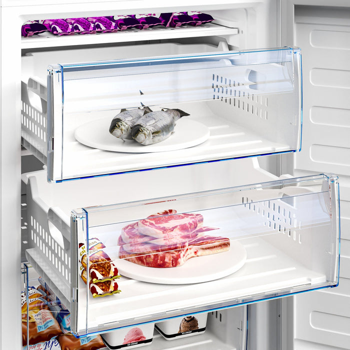 EAN 8690842603556 - Beko RFSA240M41WN Congelador vertical Independiente 215 L E Blanco imagen 10