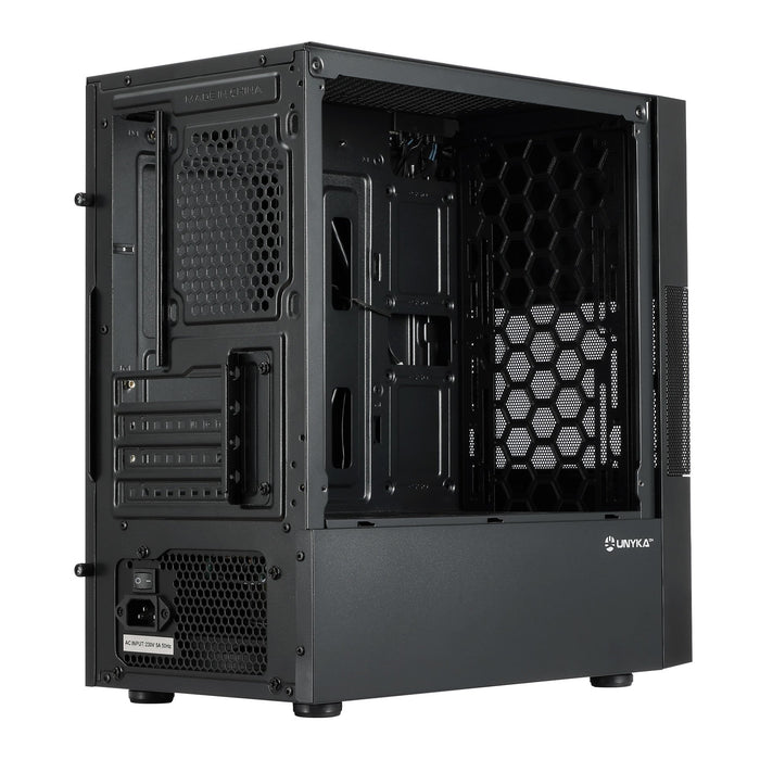 EAN 8436617921360 - UNYKAch Aero C25 Micro ATX Micro Torre Negro 500 W imagen 3