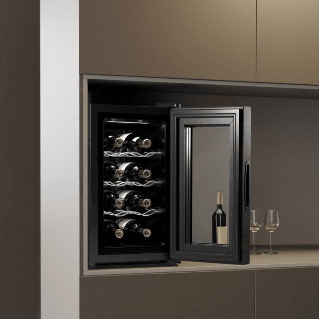 EAN 8435484027076 - Cecotec GrandSommelier 830 Nevera de vino termoeléctrico Independiente Negro 8 botella(s) imagen 4