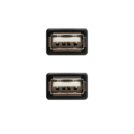 EAN 8433281000537 - Nanocable 10.02.0001 cambiador de género para cable USB 2.0 Negro imagen 2