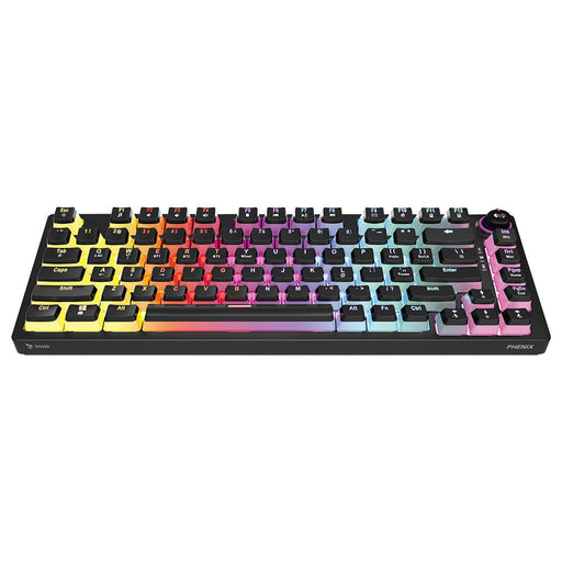 EAN 5901986048558 - Savio SAVGK-PHENIX RED PUDDING teclado Juego USB + RF Wireless + Bluetooth QWERTY Inglés de EE. UU. Negro imagen 2
