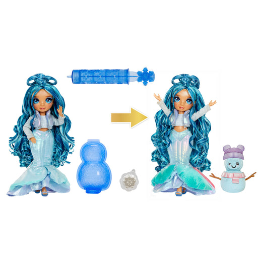 EAN 0035051120834 - Rainbow High Winter Wonderland Doll- Skyler (Blue) imagen 2