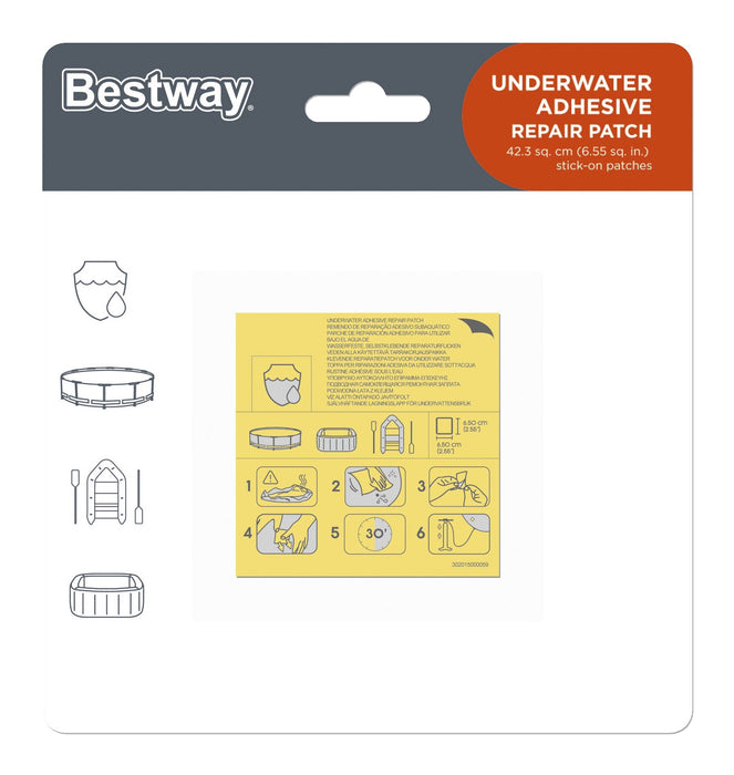 EAN 6941607307564 - Bestway 62091 kit de reparación hinchable imagen 4