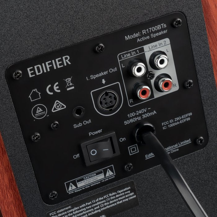EAN 6923520268467 - Edifier R1700BTS altavoz Negro, Madera Inalámbrico y alámbrico 66 W imagen 3