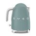EAN 8017709329617 - Smeg KLF03EGMEU tetera eléctrica 1,7 L 2400 W Cromo, Verde imagen 6