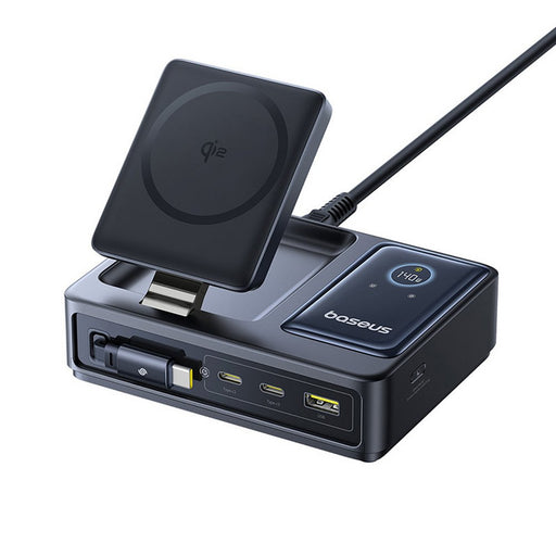 EAN 6932172673406 - Baseus Nomos Universal Negro Corriente alterna Cargador inalámbrico Carga rápida Interior imagen 1