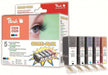 EAN 7640148550789 - Peach PI100-133 cartucho de tinta 5 pieza(s) Negro, Cian, Magenta, Amarillo imagen 1