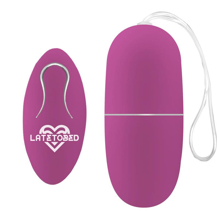 Ecopurple Huevo Vibrador Con Control Remoto