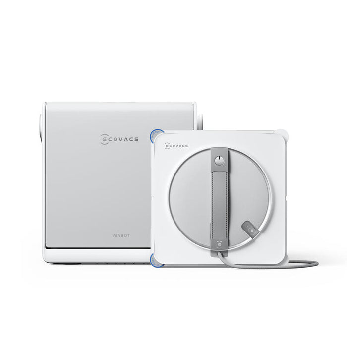 Ecovacs Winbot W2s Omni Window Cleaning Robot, White Silver