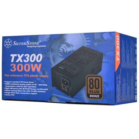 EAN 4710007224571 - Silverstone TX300 unidad de fuente de alimentación 300 W 24-pin ATX TFX Negro imagen 10