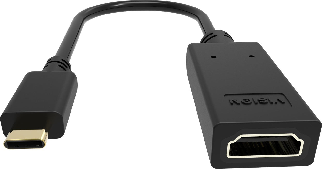 EAN 4979315000004 - Vision TC-USBCHDMI/BL adaptador de cable de vídeo USB Tipo C HDMI tipo A (Estándar) Negro imagen 2