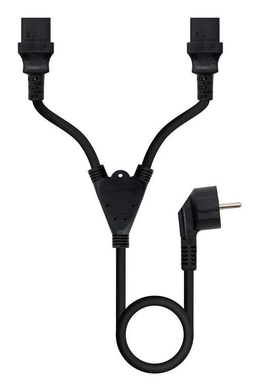 EAN 8433281013179 - Nanocable 10.22.0100 cable de transmisión 1,8 m Enchufe tipo F Acoplador C13 2 x imagen 1