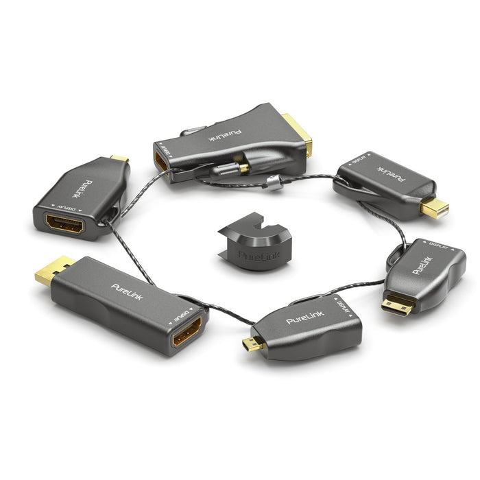 EAN 4251364723562 - PureLink IQ-AR210 cambiador de género para cable 6 x HDMI Negro, Oro imagen 1