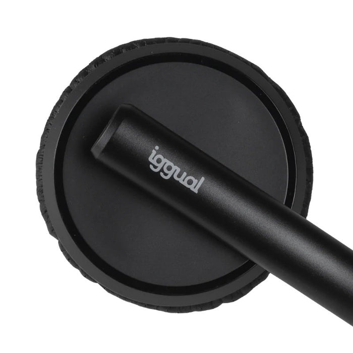 EAN 8435364319420 - iggual ENC 3030 Auriculares Alámbrico Diadema Oficina/Centro de llamadas Negro imagen 3