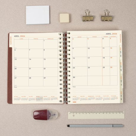 EAN 8422952405689 - Finocam 626307426 agenda Agenda diaria Borgoña imagen 10