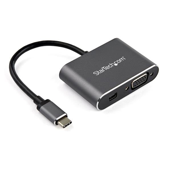 EAN 0065030884518 - StarTech.com CDP2MDPVGA Adaptador gráfico USB 3840 x 2160 Pixeles Gris imagen 1