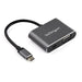 EAN 0065030884518 - StarTech.com CDP2MDPVGA Adaptador gráfico USB 3840 x 2160 Pixeles Gris imagen 1