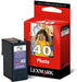 EAN 0734646961189 - Lexmark Nr. 40 Photo Print Cartridge cartucho de tinta 1 Cartridge Original Foto negro imagen 1