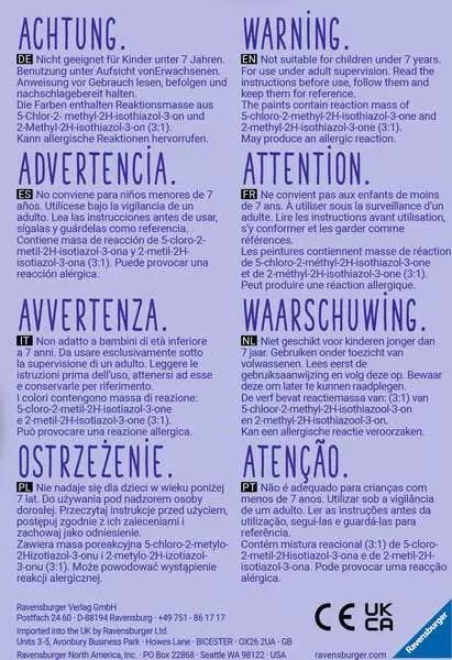 EAN 4005556236312 - Ravensburger 23631 libro y página para colorear Kit de pintura por números imagen 2