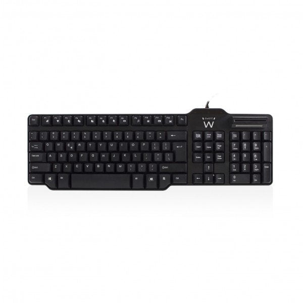 EAN 8054392611728 - Ewent EW3251 teclado Médico USB Italiano Negro imagen 1