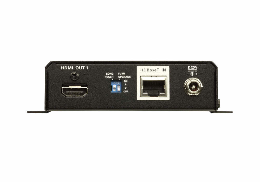 EAN 4719264646041 - ATEN VE814A-AT-G extensor audio/video Transmisor y receptor de señales AV Negro imagen 3