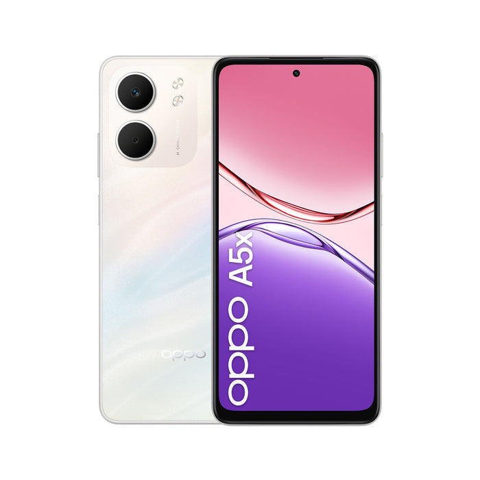 EAN 6932169370349 - OPPO A5x 16,9 cm (6.67") SIM doble Android 15 4G USB Tipo C 4 GB 128 GB 6000 mAh Blanco imagen 1