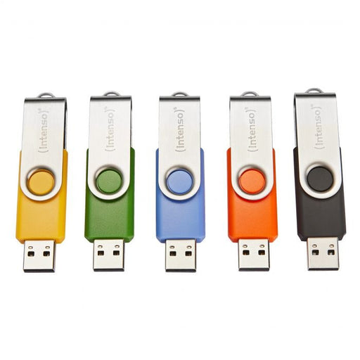 EAN 4034303035199 - Intenso Basic Line unidad flash USB 64 GB USB tipo A 2.0 Negro, Azul, Verde, Naranja, Amarillo imagen 1