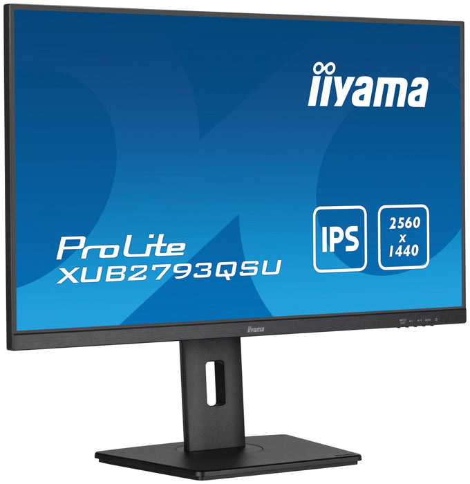 EAN 4948570124657 - iiyama XUB2793QSU-B7 pantalla para PC 68,6 cm (27") 2560 x 1140 Pixeles Wide Quad HD LED Negro imagen 4