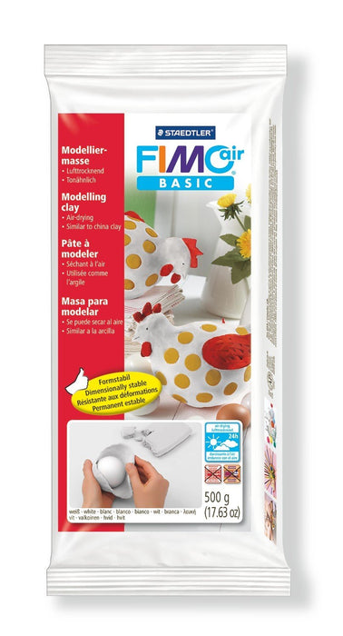 EAN 4006608806484 - Staedtler FIMOair basic 8100 Pasta de modelar 500 g Blanco 1 pieza(s) imagen 1